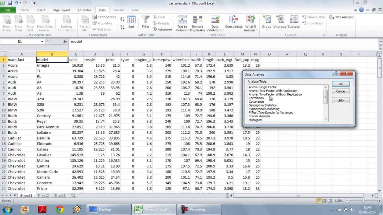 download analysis toolpak excel